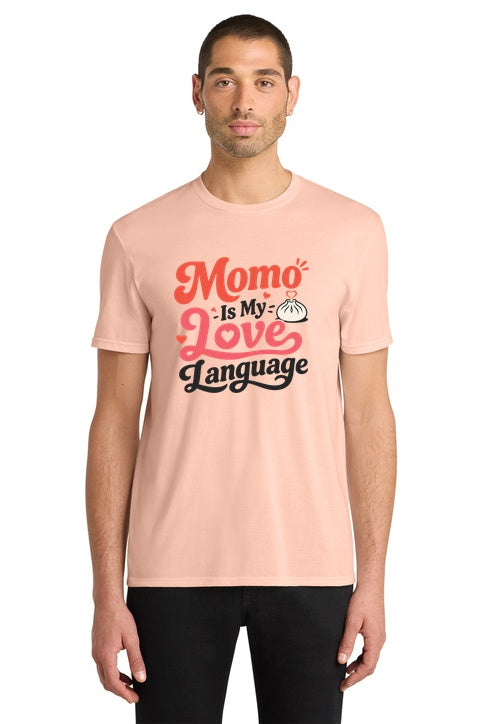 Momo Is My Love Language Graphic T-Shirt for Foodies