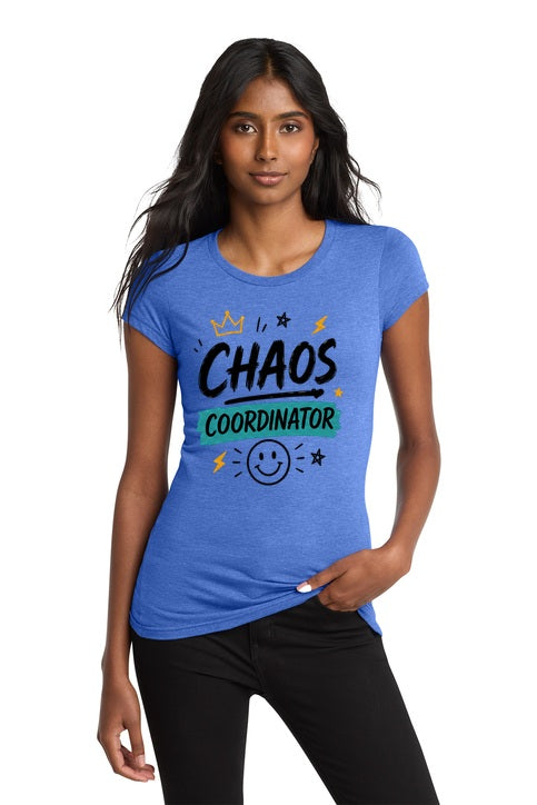 Chaos Coordinator Graphic Tee for Busy Moms and Teachers