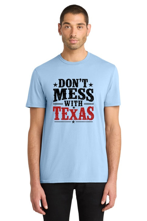 Don't Mess With Texas Vintage Style Graphic T-Shirt