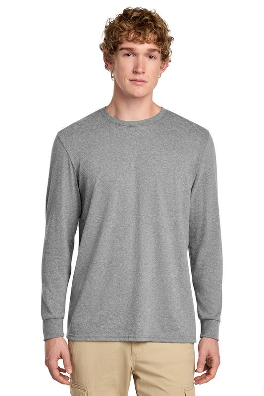 District Perfect Blend CVC Long Sleeve Tee DT109 - DFW Impression
