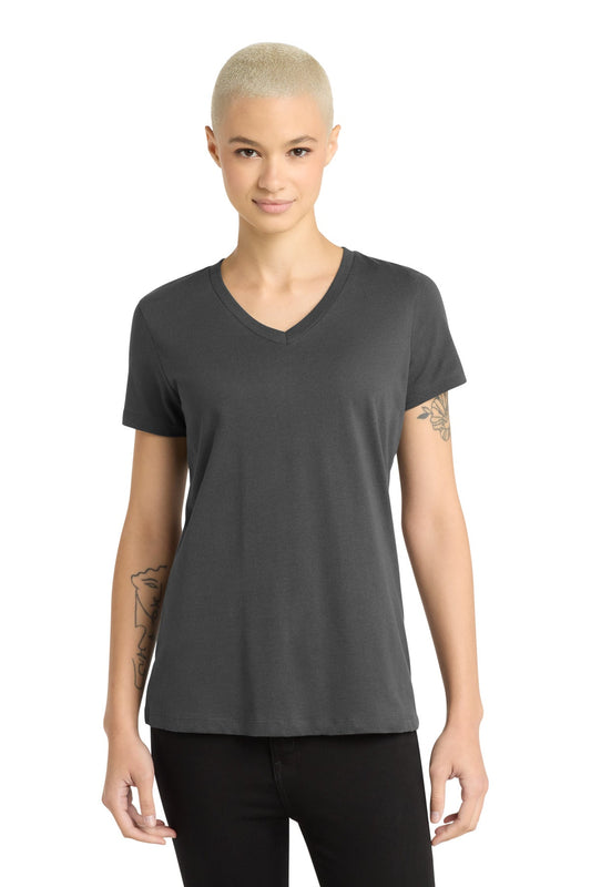 District - Women's Perfect Weight V - Neck Tee. DM1170L - DFW Impression