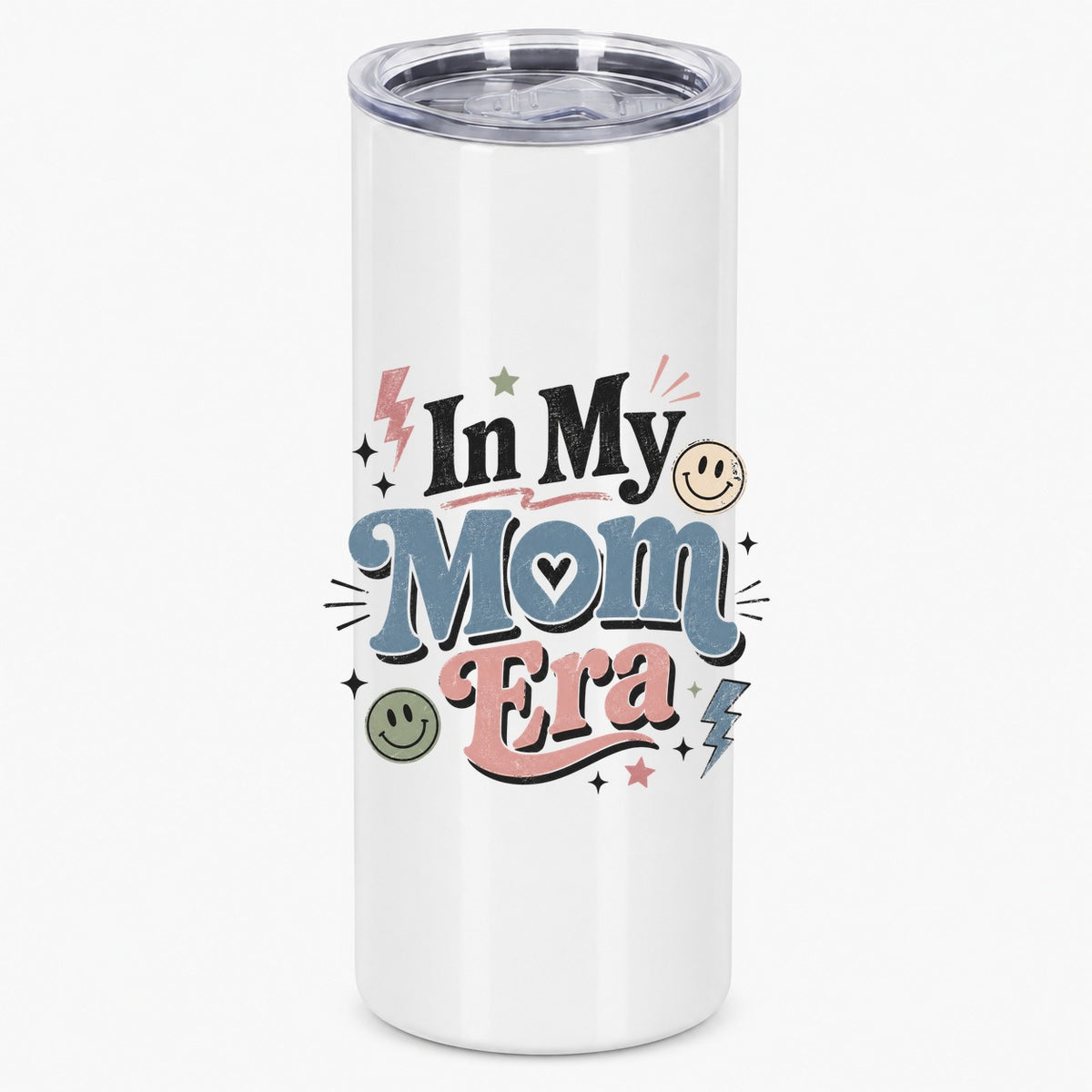 In My Mom Era Retro Aesthetic Graphic Drinkware Tumbler