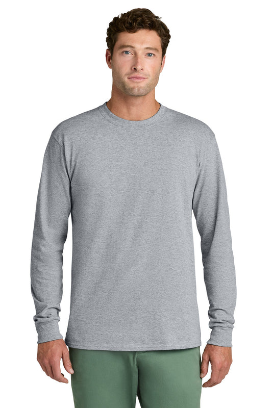 Port & Co Long Sleeve Core Cotton Tee. PC54LS - DFW Impression