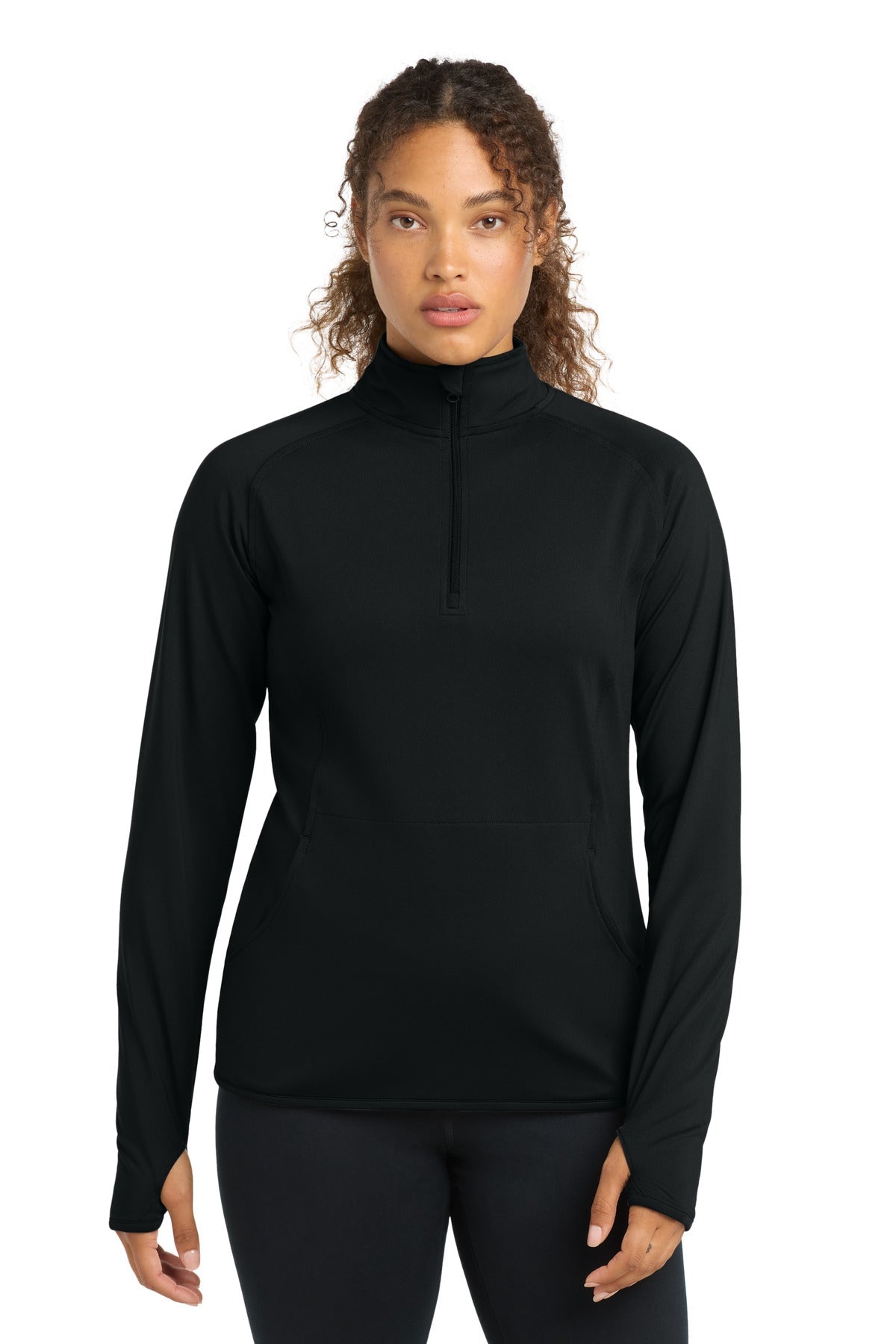 Sport - Tek Women's Sport - Wick Stretch 1/4 - Zip Pullover. LST850 - DFW Impression