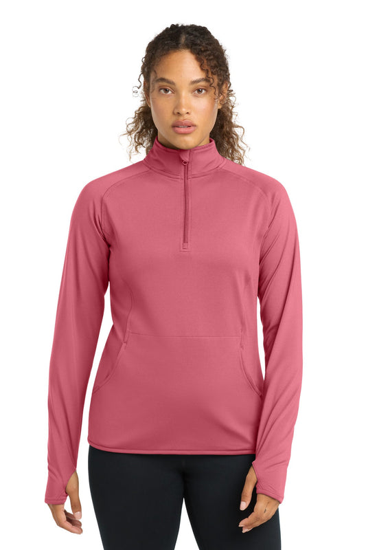 Sport - Tek Women's Sport - Wick Stretch 1/4 - Zip Pullover. LST850 - DFW Impression
