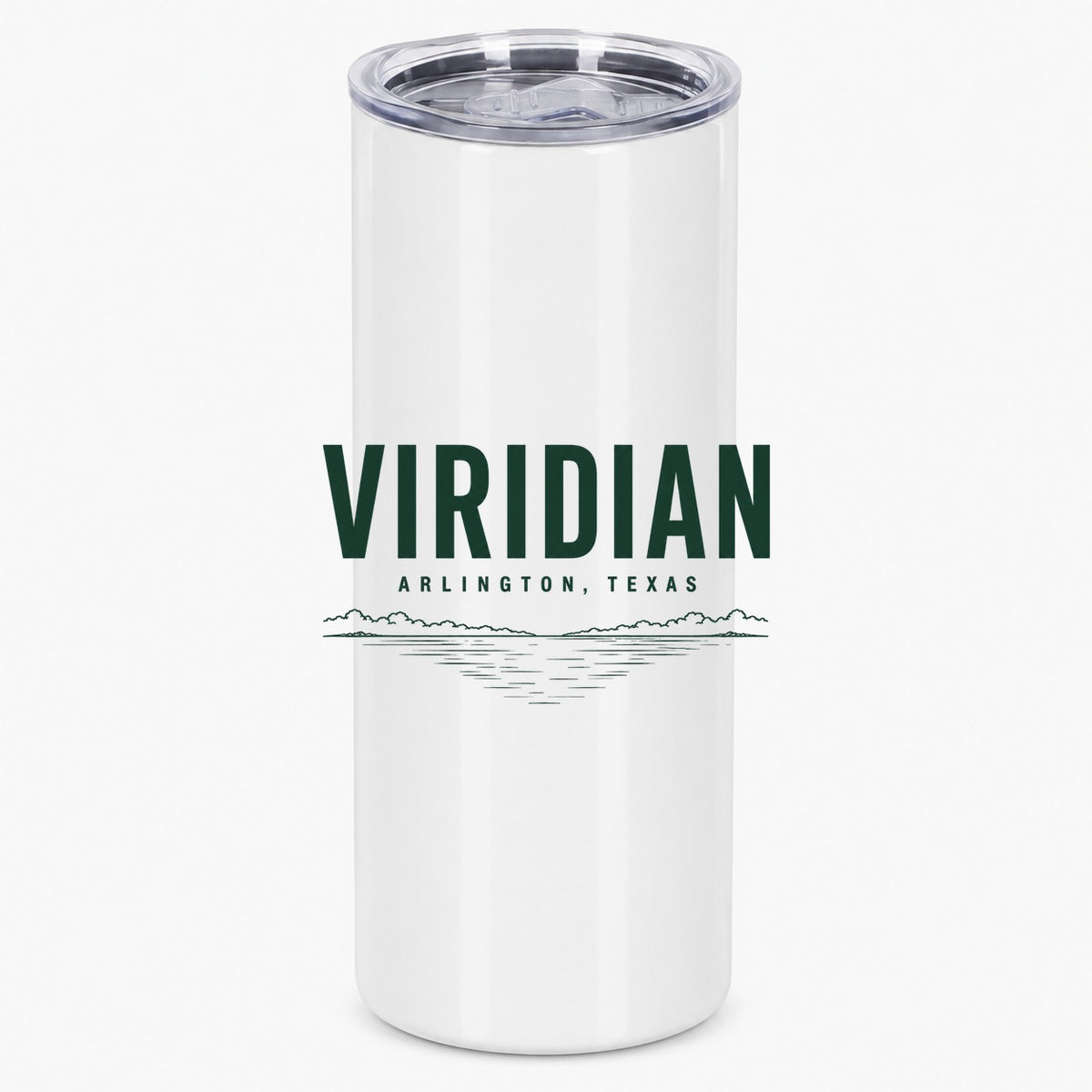 Viridian Arlington Texas Lakeside Landscape Graphic Tumbler