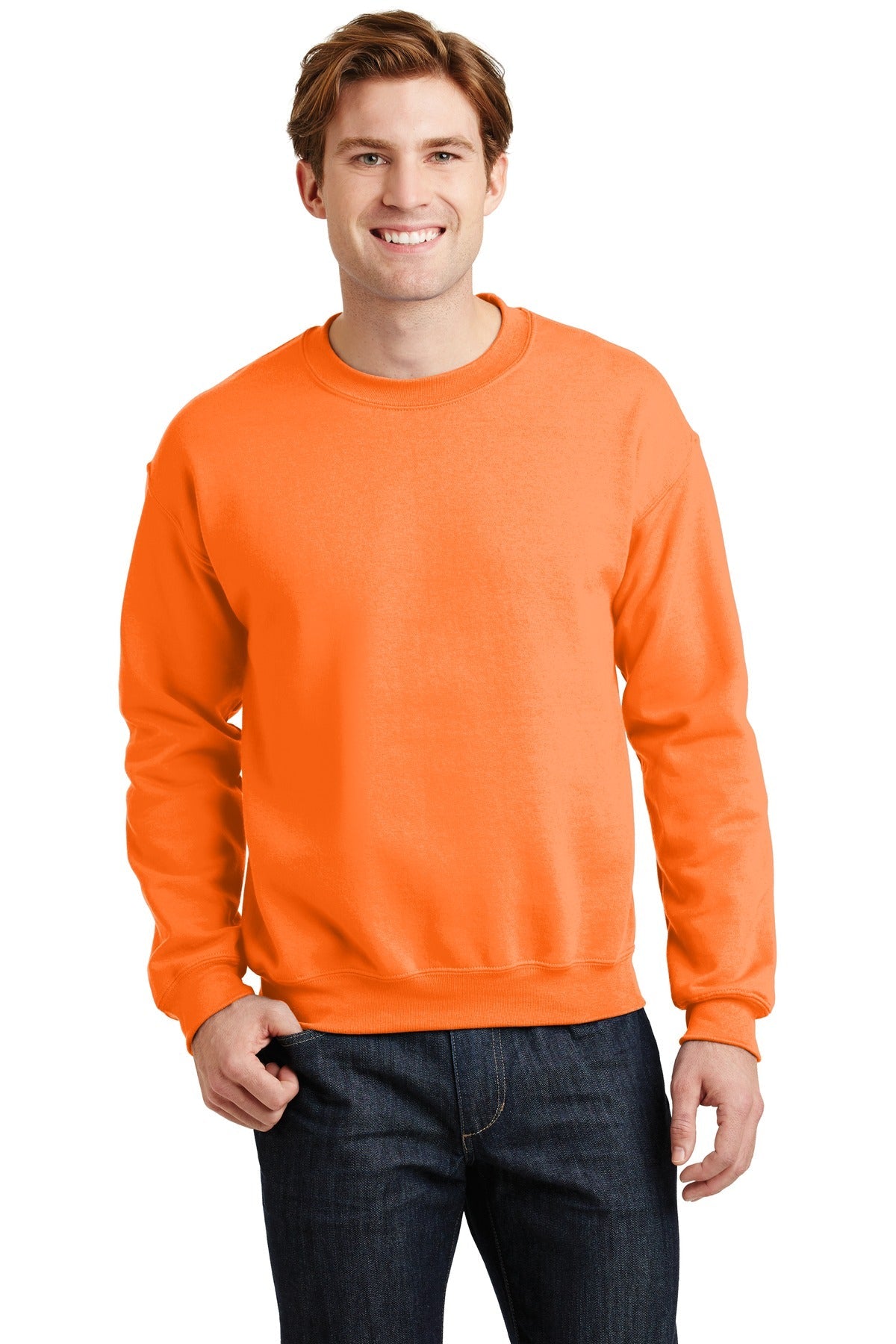 Gildan® - Heavy Blend™ Crewneck Sweatshirt. 18000 [S. Orange] – DFW  Impression