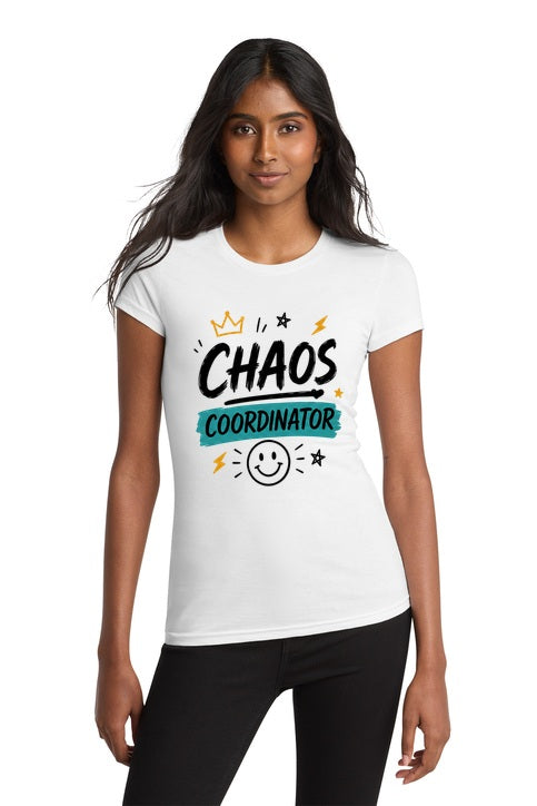 Chaos Coordinator Graphic Tee for Busy Moms and Teachers