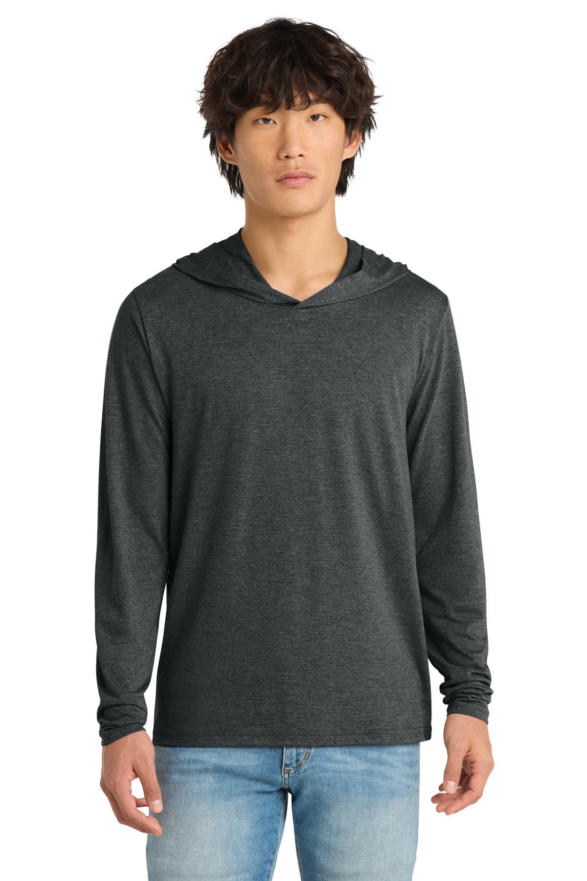 District Perfect Tri Long Sleeve Hoodie. DM139 - DFW Impression