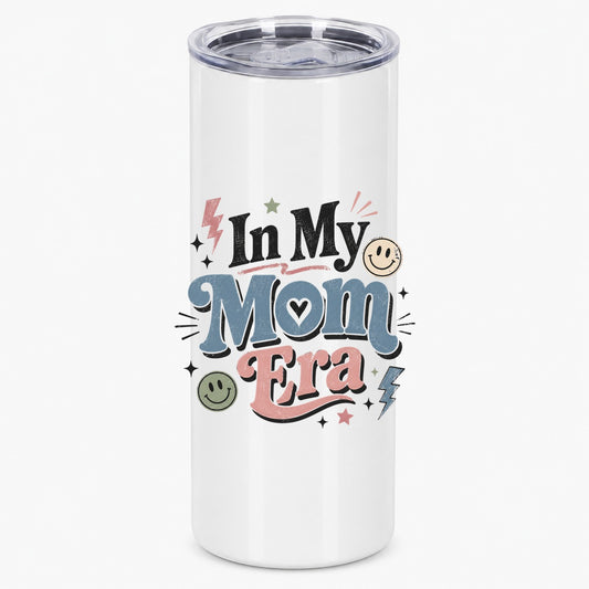 In My Mom Era Retro Aesthetic Graphic Drinkware Tumbler