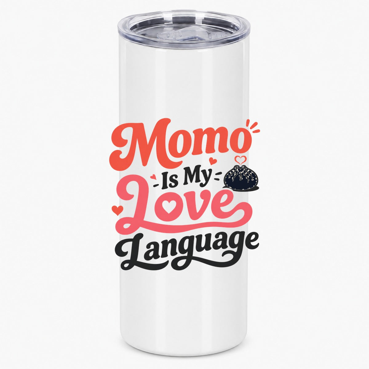 Momo Is My Love Language Foodie Gift for Dumpling Lovers Tumbler