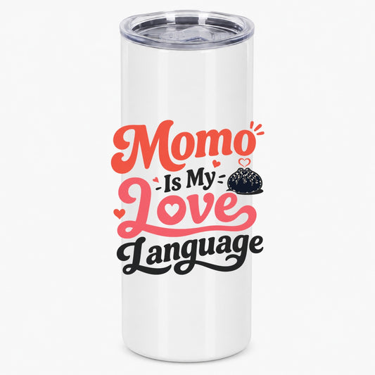 Momo Is My Love Language Foodie Gift for Dumpling Lovers Tumbler