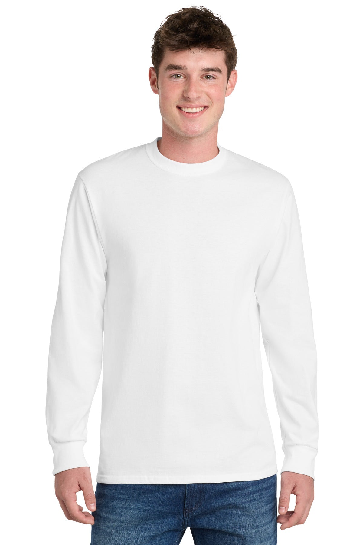 Port & Co Long Sleeve Essential Tee. PC61LS - DFW Impression