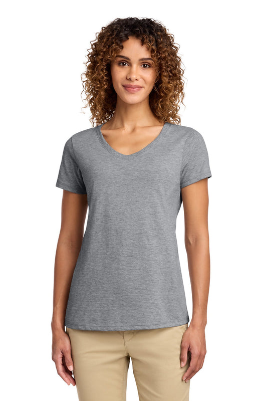 Port & Co Women's Fan Favorite V - Neck Tee. LPC450V - DFW Impression