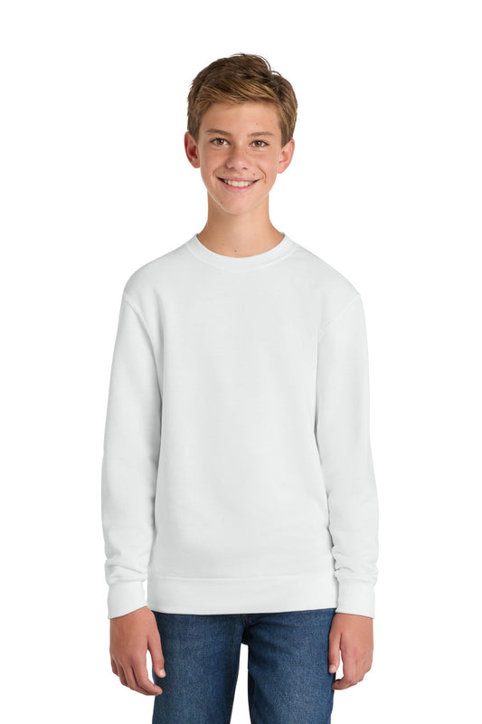 Port & Co Youth Core Fleece Crewneck Sweatshirt. PC90Y - DFW Impression