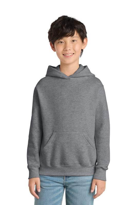Port & Co Youth Core Fleece Pullover Hooded Sweatshirt. PC90YH - DFW Impression