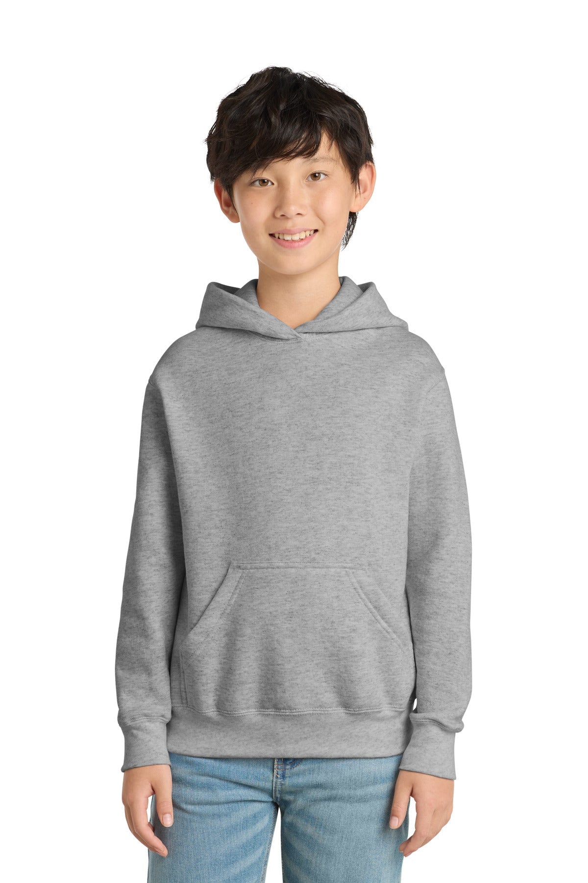 Port & Co Youth Core Fleece Pullover Hooded Sweatshirt. PC90YH - DFW Impression