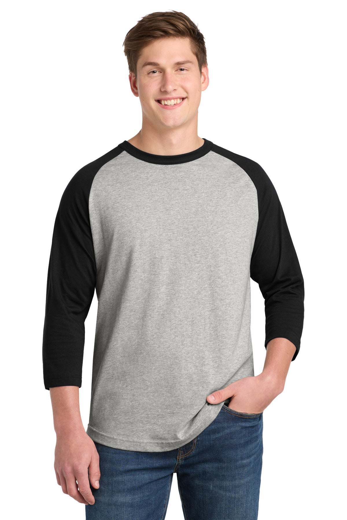 Sport - Tek Colorblock Raglan Jersey. T200 - DFW Impression