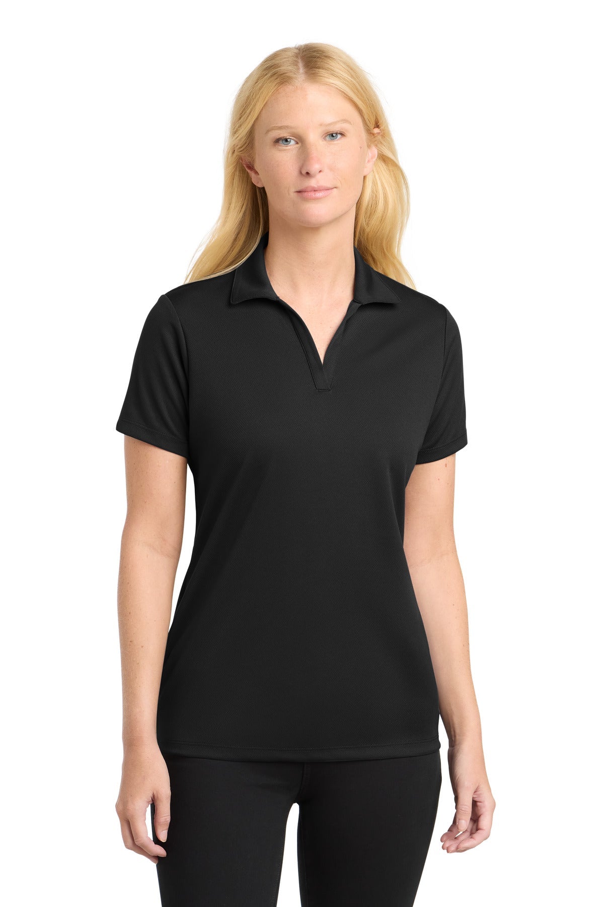 Sport - Tek Women's PosiCharge RacerMesh Polo. LST640 - DFW Impression