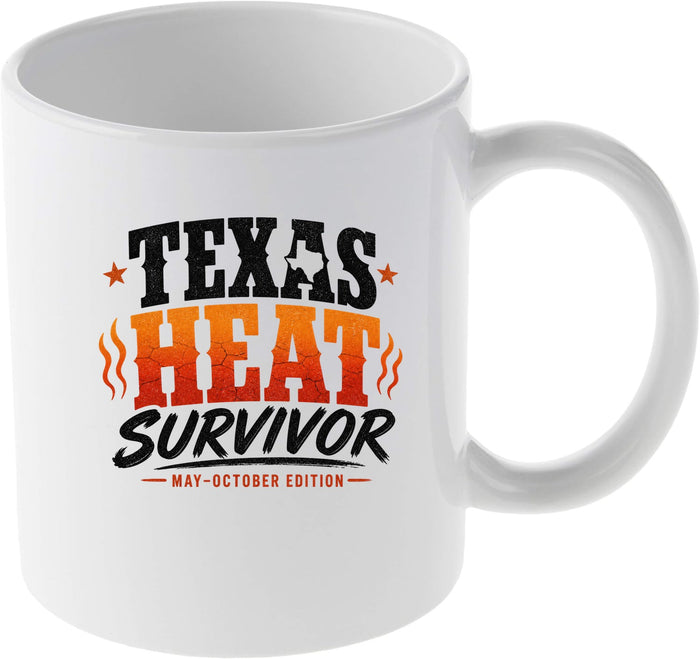 Texas Heat Survivor May-October Edition State Pride Drinkware Mug