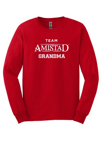 Adult Long Sleeve Team Amistad Grandma - DFW Impression
