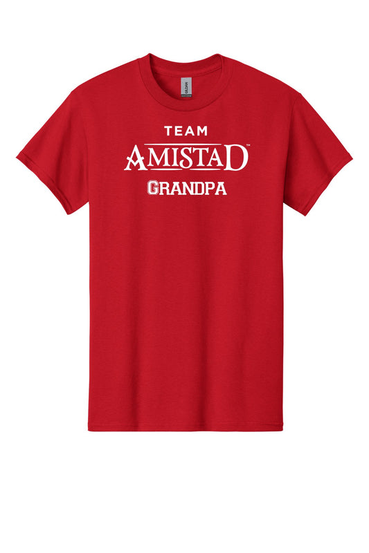 Adult T-Shirt Team Amistad Grandpa - DFW Impression