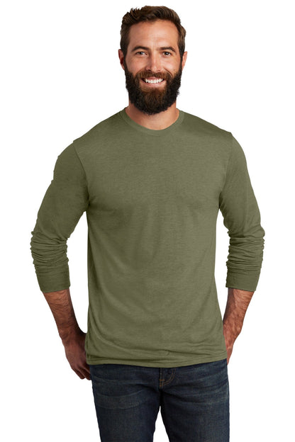 Allmade ® Unisex Tri-Blend Long Sleeve Tee AL6004 [Olive You Green] - DFW Impression