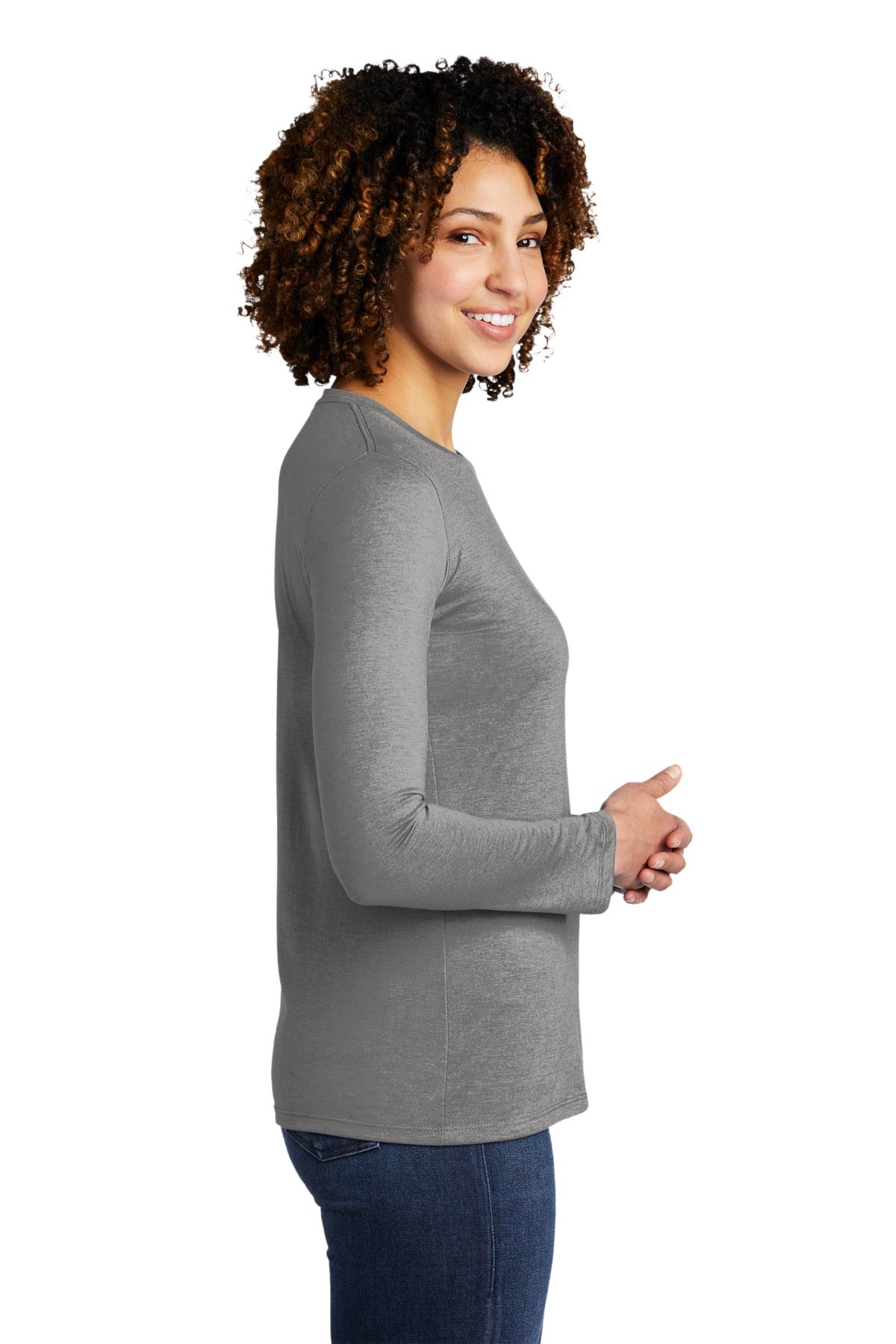 Allmade ® Women's Tri-Blend Long Sleeve Tee AL6008 - DFW Impression