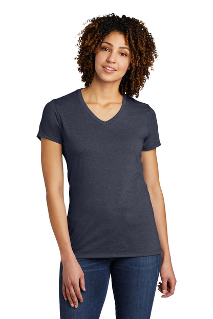 Allmade ® Women's Tri-Blend V-Neck Tee AL2018 [Rebel Blue] - DFW Impression