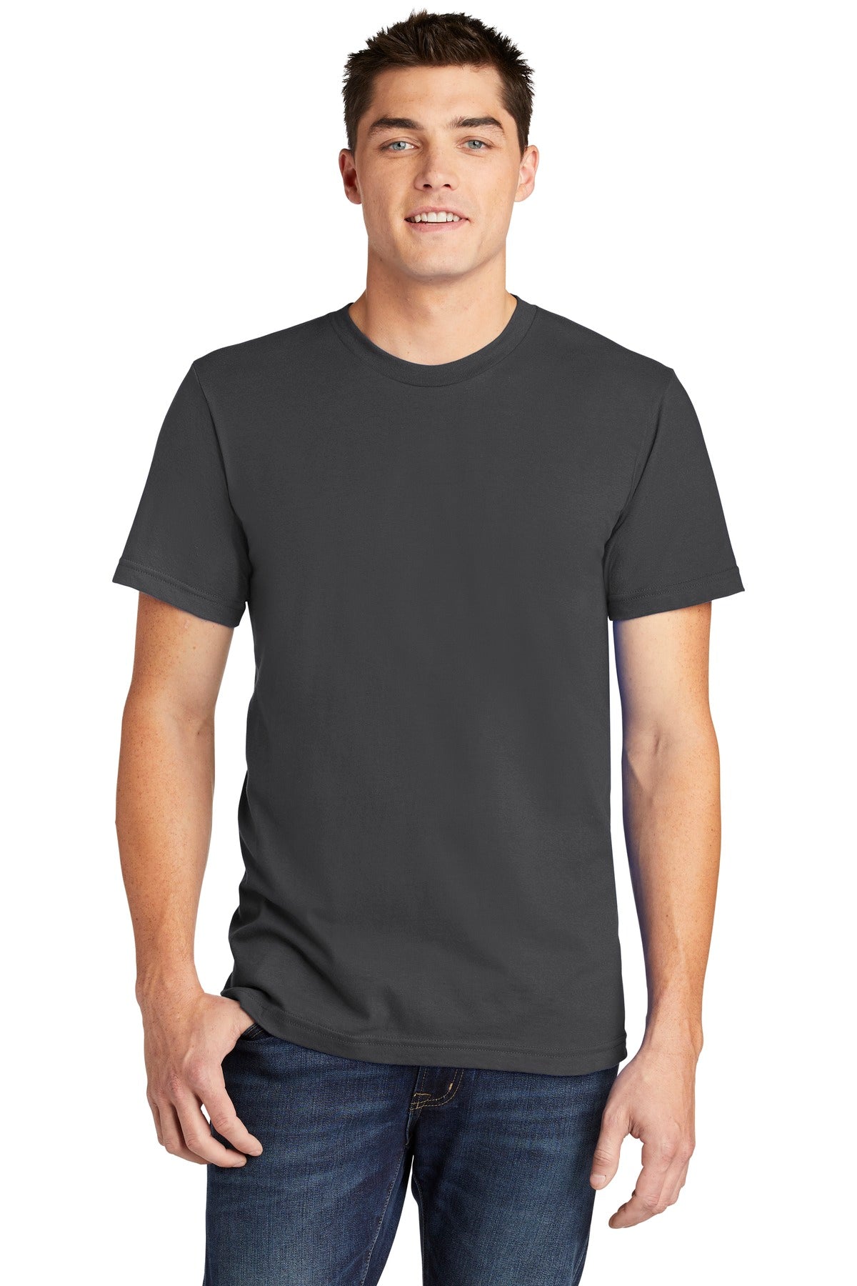 American Apparel ® Fine Jersey T-Shirt. 2001W [Asphalt] - DFW Impression