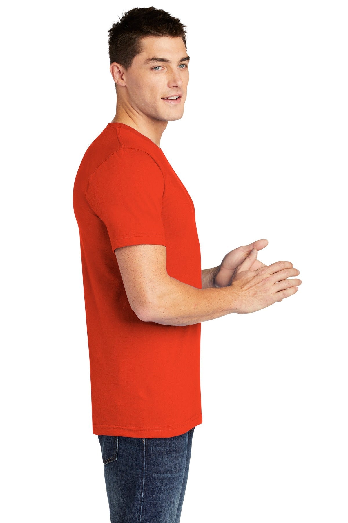 American Apparel ® Fine Jersey T-Shirt. 2001W [Orange] - DFW Impression