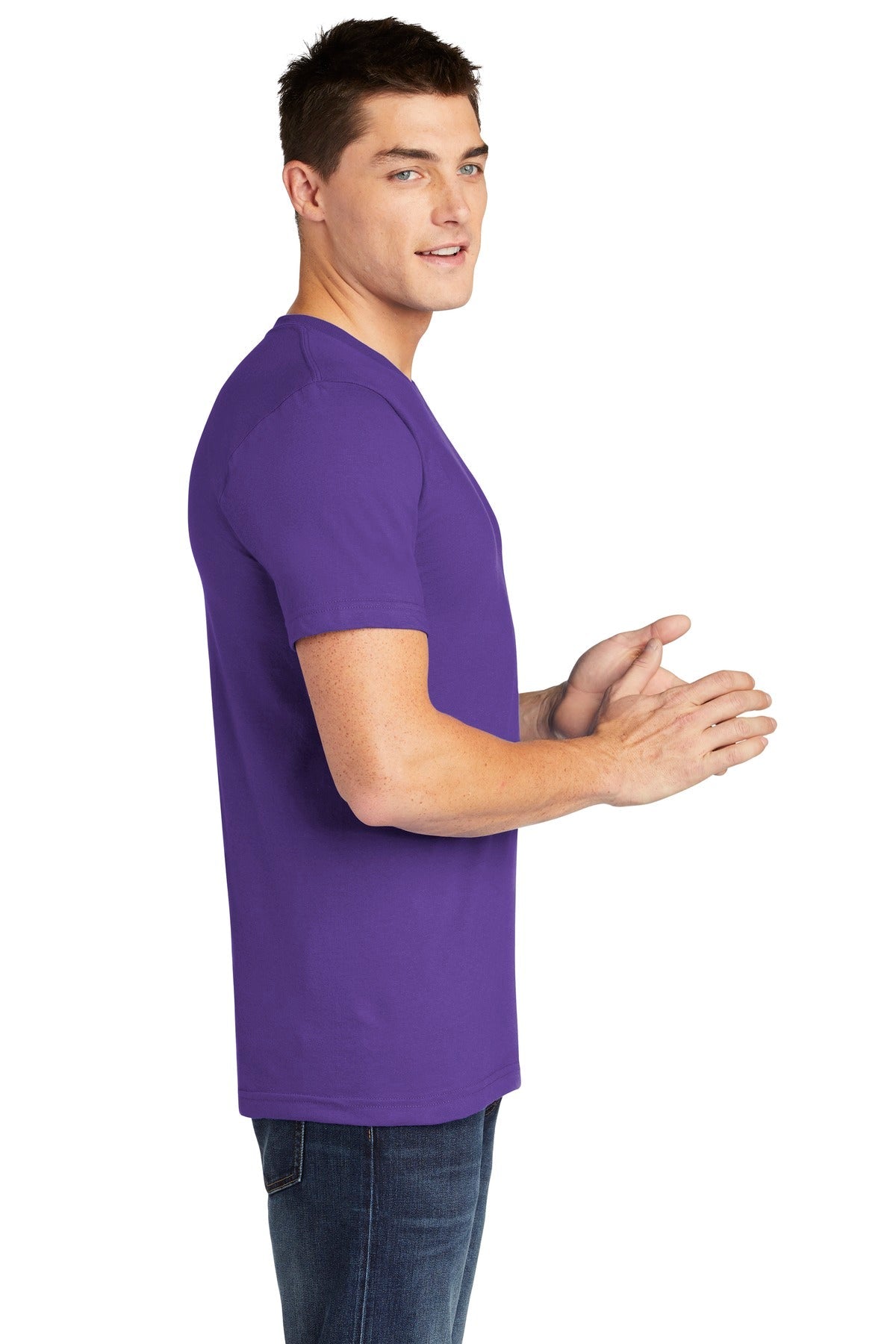 American Apparel ® Fine Jersey T-Shirt. 2001W [Purple] - DFW Impression