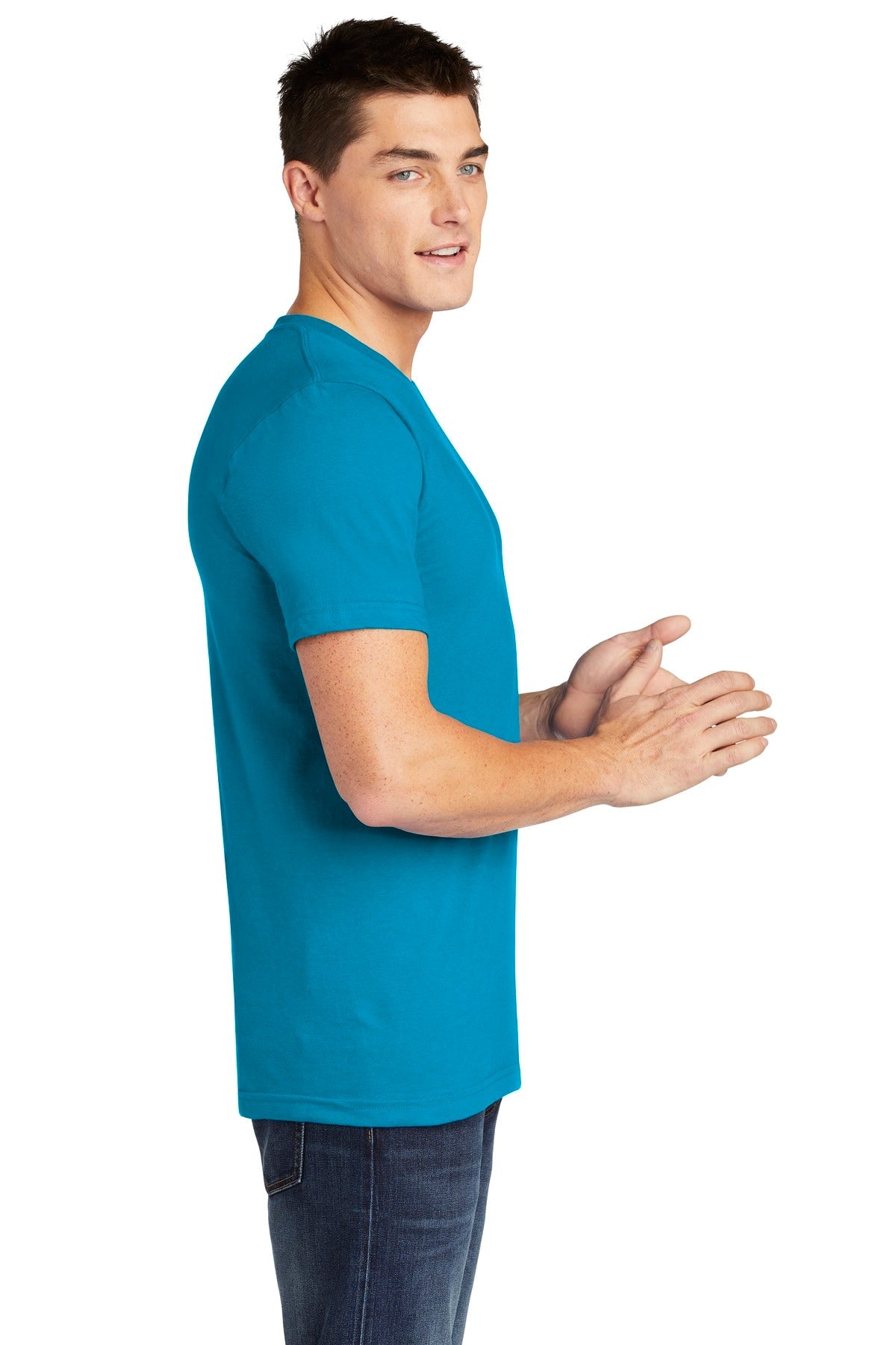 American Apparel ® Fine Jersey T-Shirt. 2001W [Teal] - DFW Impression