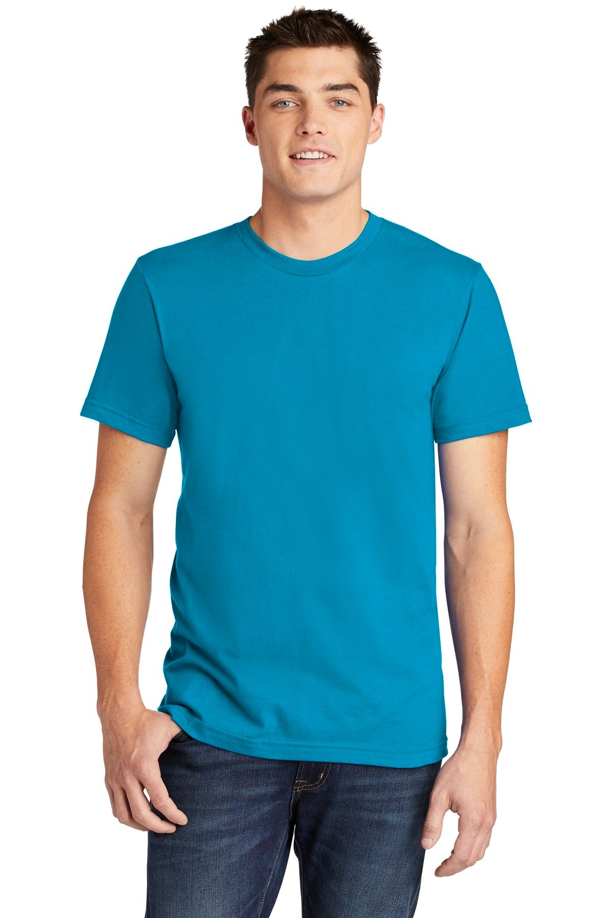 American Apparel ® Fine Jersey T-Shirt. 2001W [Teal] - DFW Impression