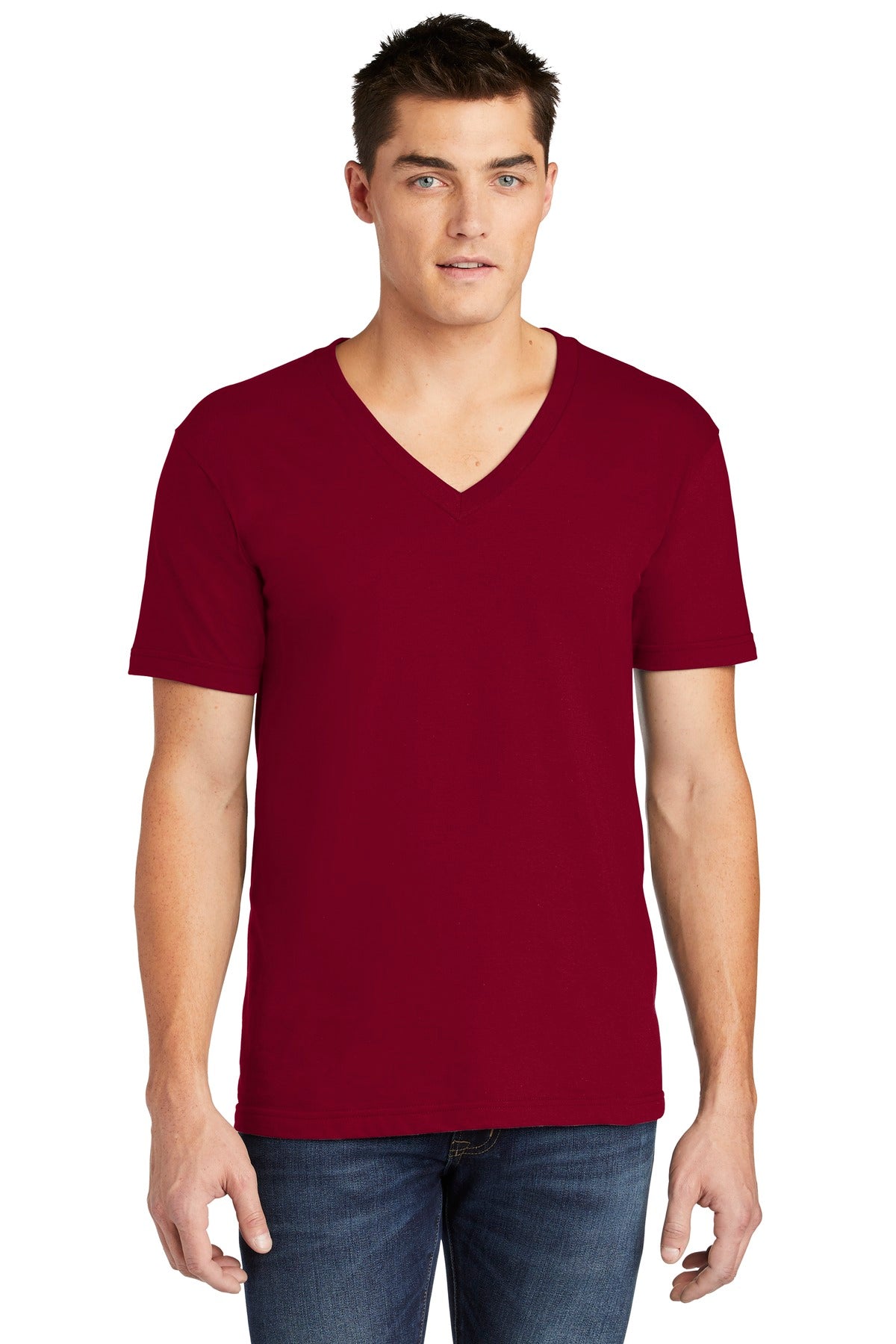 American Apparel ® Fine Jersey V-Neck T-Shirt. 2456W - DFW Impression