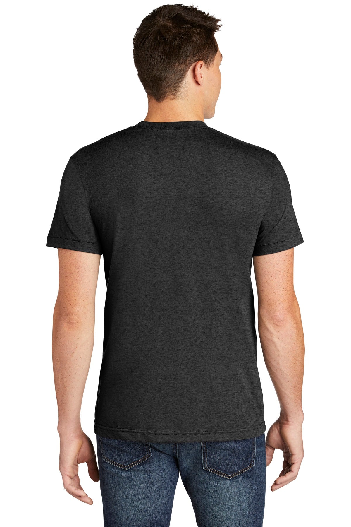 American Apparel ® Poly-Cotton T-Shirt. BB401W [Heather Black] - DFW Impression