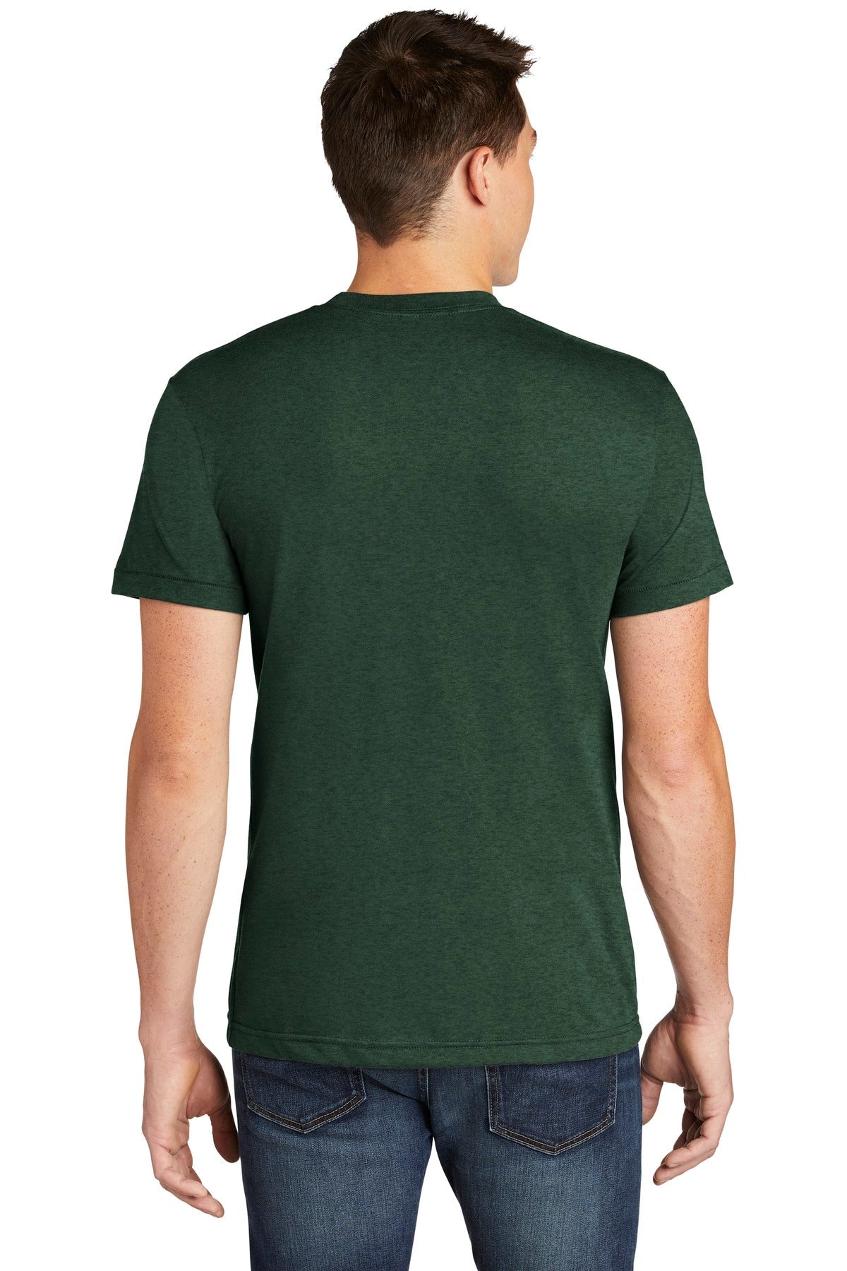 American Apparel ® Poly-Cotton T-Shirt. BB401W [Heather Forest] - DFW Impression