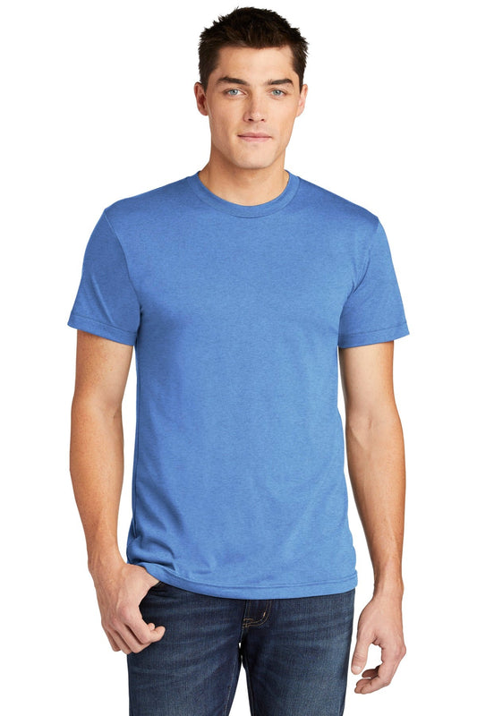 American Apparel ® Poly-Cotton T-Shirt. BB401W [Heather Lake Blue] - DFW Impression