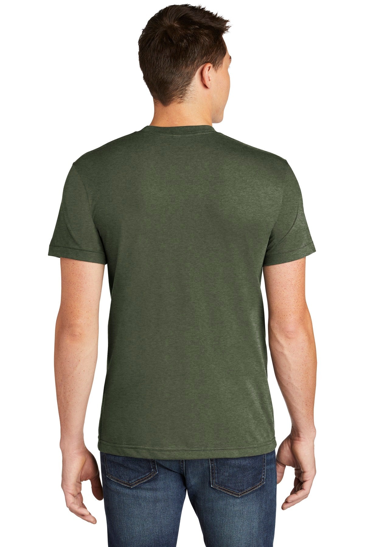 American Apparel ® Poly-Cotton T-Shirt. BB401W [Heather Lieutenant] - DFW Impression