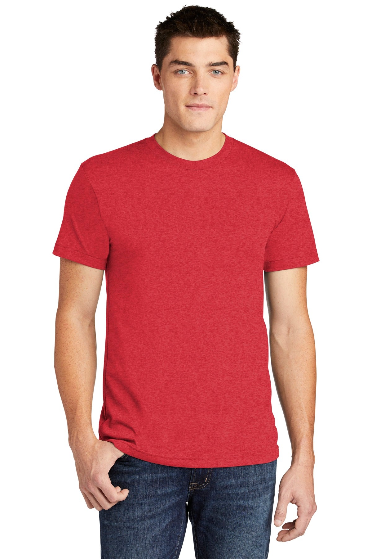 American Apparel ® Poly-Cotton T-Shirt. BB401W [Heather Red] - DFW Impression