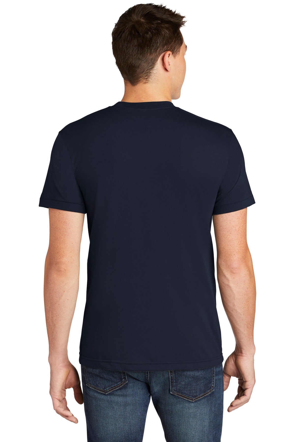 American Apparel ® Poly-Cotton T-Shirt. BB401W [Navy] - DFW Impression