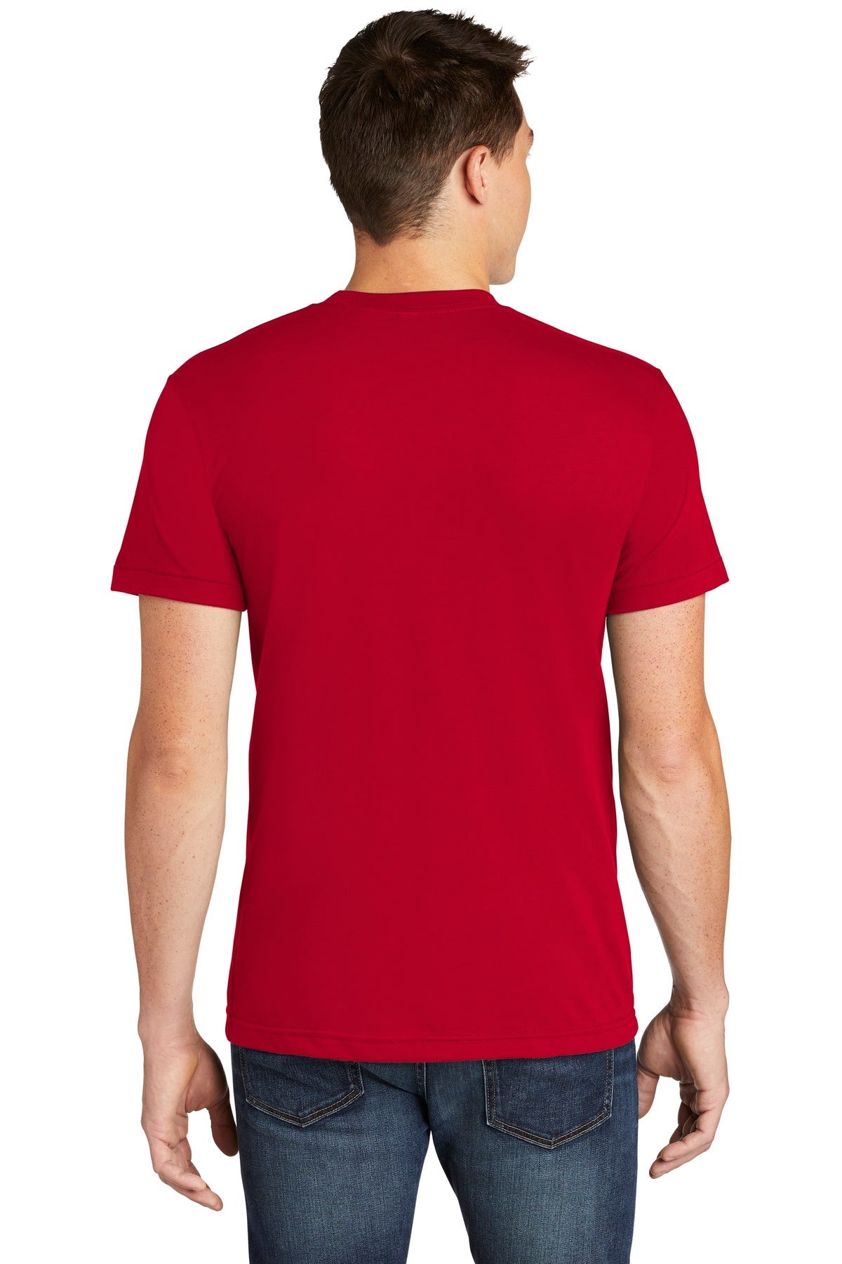 American Apparel ® Poly-Cotton T-Shirt. BB401W [Red] - DFW Impression