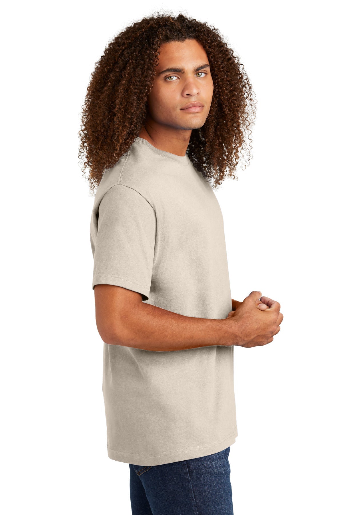 American Apparel® Relaxed T-Shirt 1301W [Cream] – DFW Impression
