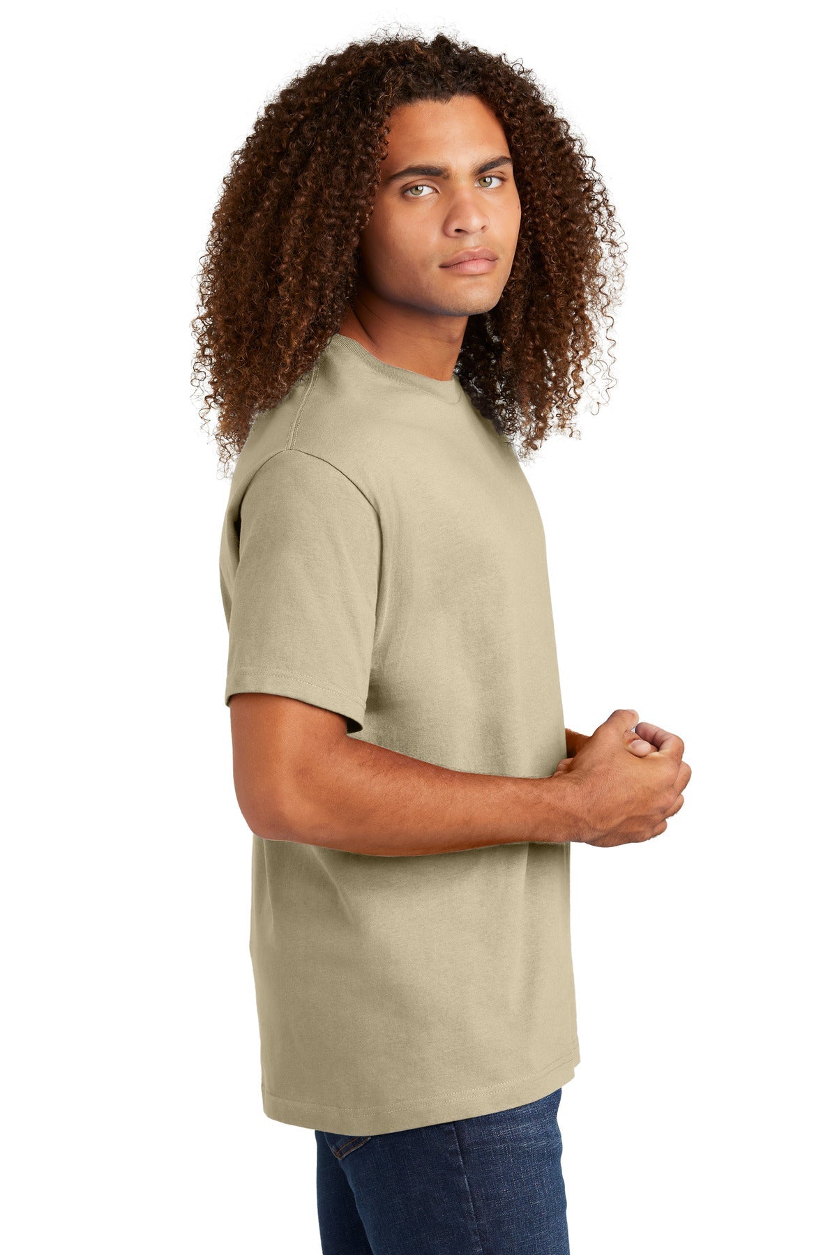 American Apparel® Relaxed T-Shirt 1301W [Sand] - DFW Impression
