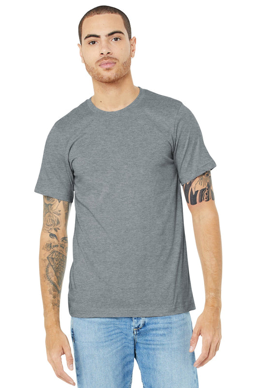 BELLA+CANVAS ® Unisex Heather CVC Short Sleeve Tee. BC3001CVC [Athletic Heather] - DFW Impression