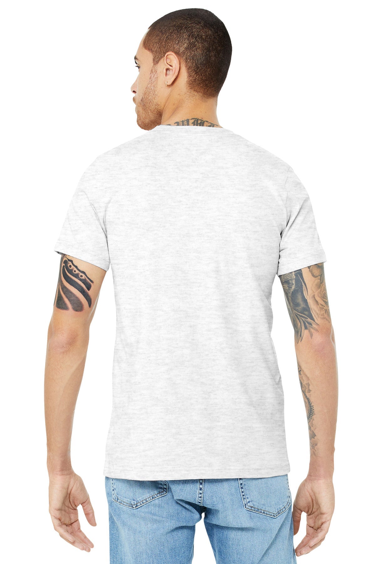 BELLA+CANVAS ® Unisex Jersey Short Sleeve Tee. BC3001 [Ash] - DFW Impression