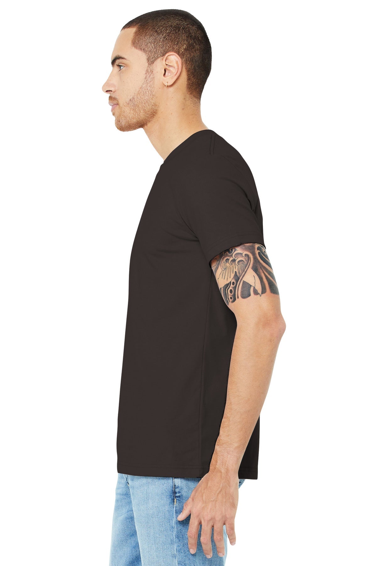 BELLA+CANVAS ® Unisex Jersey Short Sleeve Tee. BC3001 [Brown] - DFW Impression