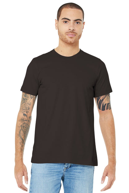 BELLA+CANVAS ® Unisex Jersey Short Sleeve Tee. BC3001 [Brown] - DFW Impression