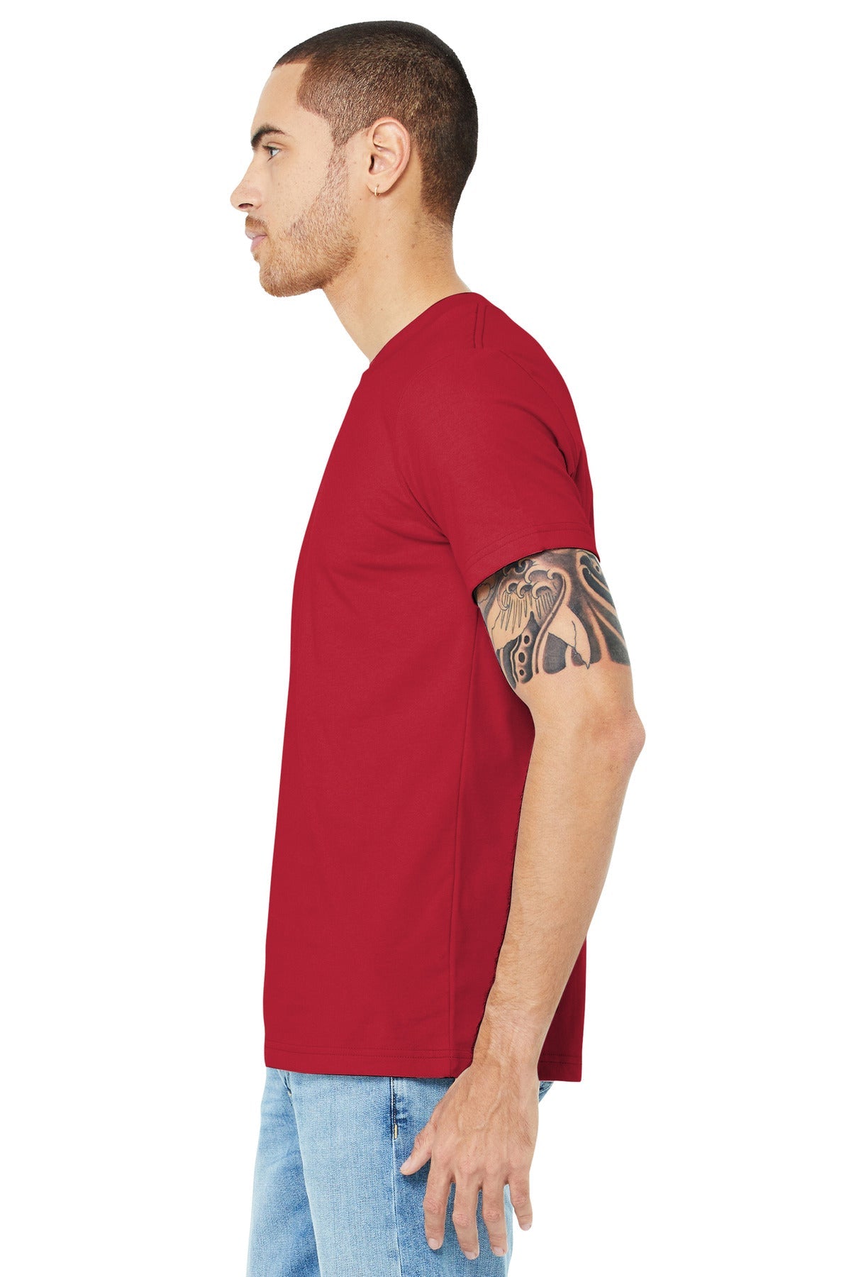 BELLA+CANVAS ® Unisex Jersey Short Sleeve Tee. BC3001 [Canvas Red] - DFW Impression