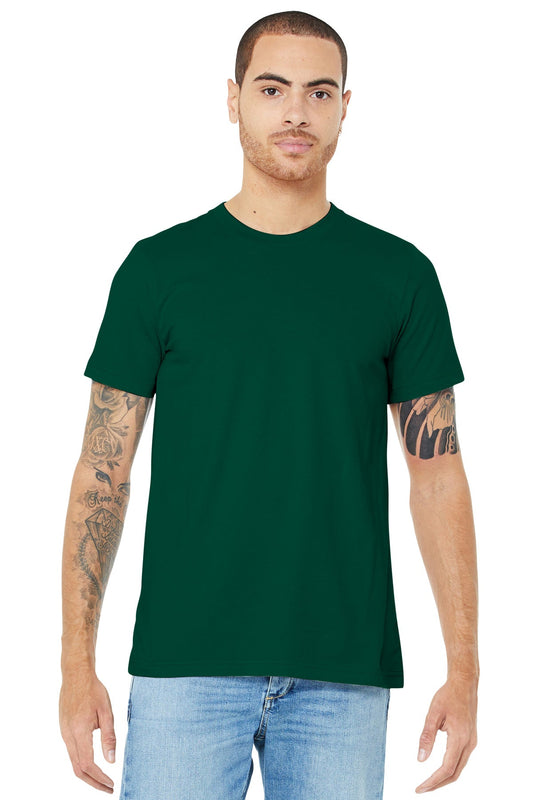 BELLA+CANVAS ® Unisex Jersey Short Sleeve Tee. BC3001 [Evergreen] - DFW Impression